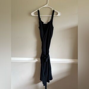Everlane tank dress 0 wrap black